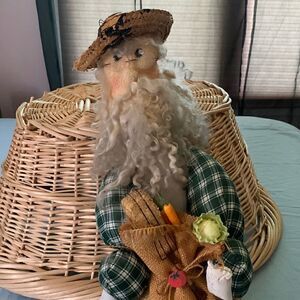 Rustic Vintage Country Decor Farmer Handmade 45” long